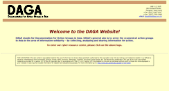 Desktop Screenshot of daga.org