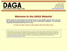 Tablet Screenshot of daga.org