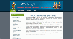 Desktop Screenshot of daga.net.pl